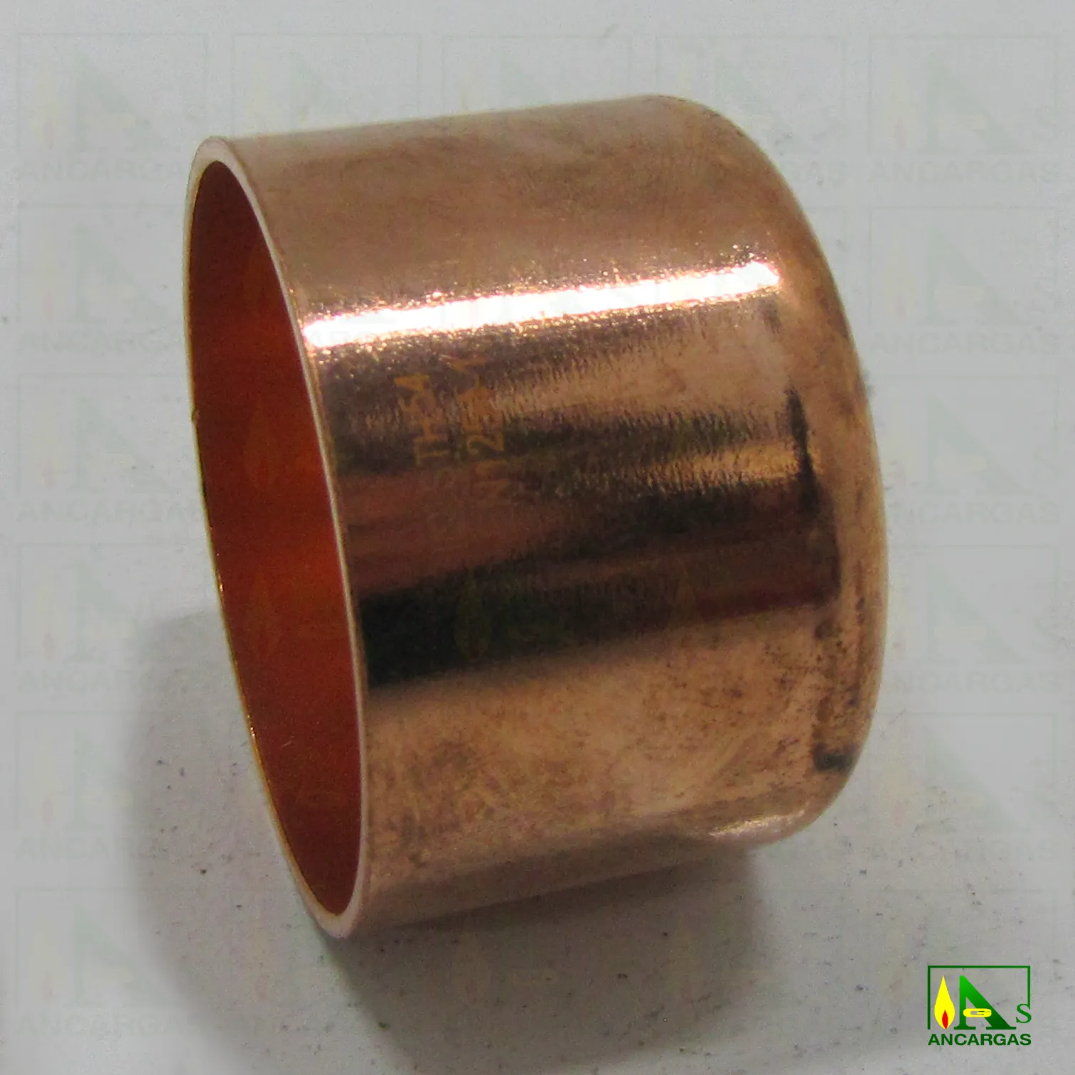 Tapón hembra de cobre para soldar - Imagen Web de Ancargas ©