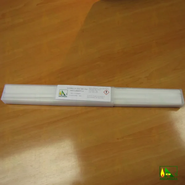 Varilla para soldar con plata 30% - Imagen Web de Ancargas ©