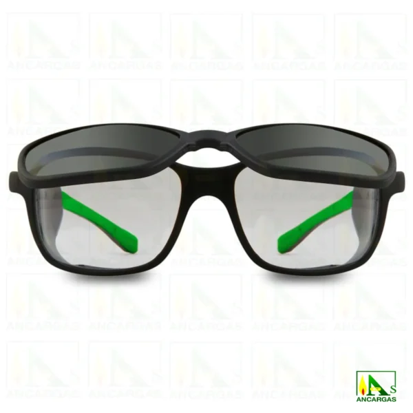 Gafas de protección Duplex 1095 DIN5 con filtro para soldadura con frontal abatible - Imagen 3