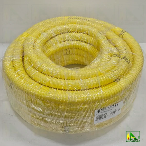 Tubería de PVC flexible reforzada Gas Protect Espiroflex 38x47 rollo de 25m - Imagen 5
