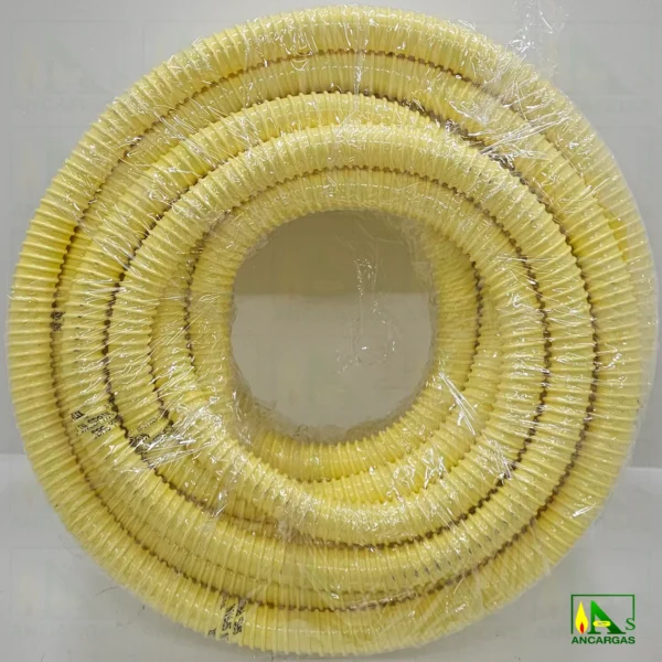 Tubería de PVC flexible reforzada Gas Protect Espiroflex 38x47 rollo de 25m - Imagen 3