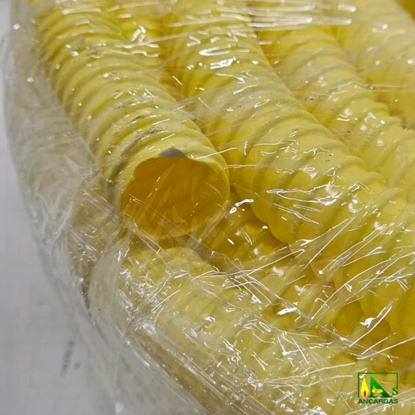 Tubería de PVC flexible reforzada Gas Protect Espiroflex 38x47 rollo de 25m - Imagen 2