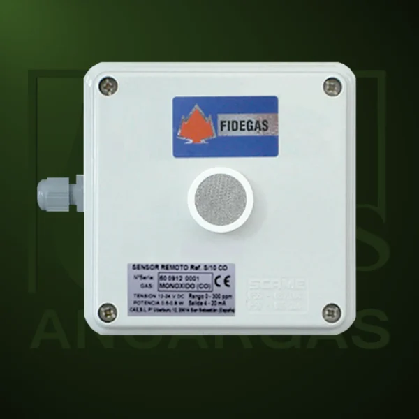 Sonda detectora de gas Ref. S10 IP54 - Imagen Web de Ancargas ©