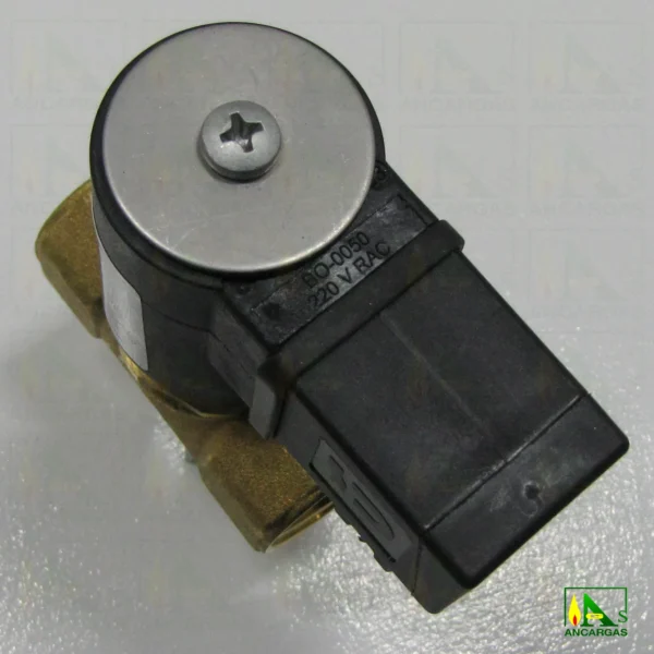 Electroválvula rearme manual NC a 230V - 500mbar DN20 - Imagen Web de Ancargas ©