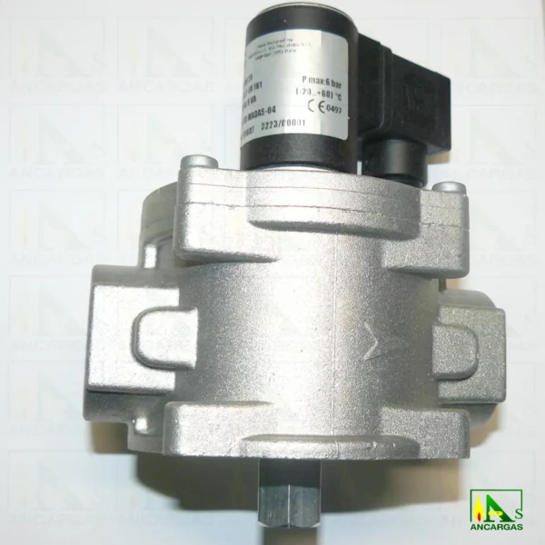 Electroválvula rearme manual aluminio - Imagen Web de Ancargas ©