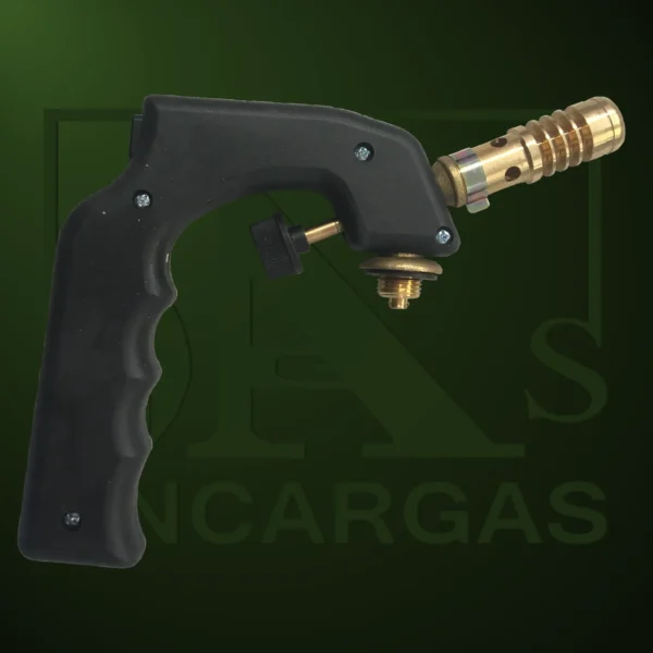 Soldador pistola para gas botella azul - Imagen Web de Ancargas ©