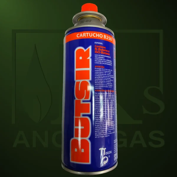 Cartucho de gas 220g - Imagen Web de Ancargas ©