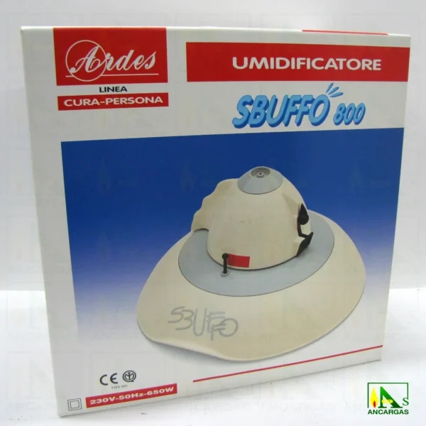Humidificador de electrodos Ardes Sbuffo 650W 3,5L 10 horas silencioso regulable - Imagen Web de Ancargas ©