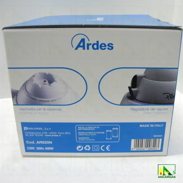 Ardes Humidificador Paco ar820 - Imagen Web de Ancargas ©
