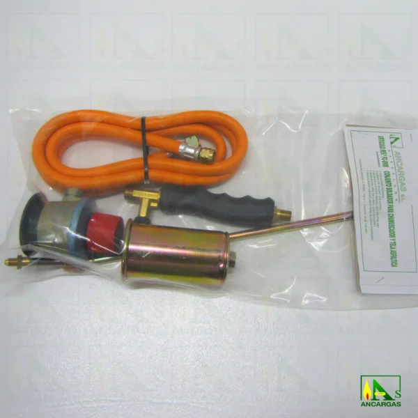Conjunto soldador tela asfaltica chamuscar - Imagen Web de Ancargas ©