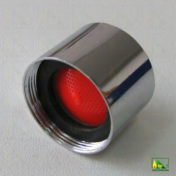 Atomizador economizador de agua de rosca hembra Ø22 - Imagen Web de Ancargas ©
