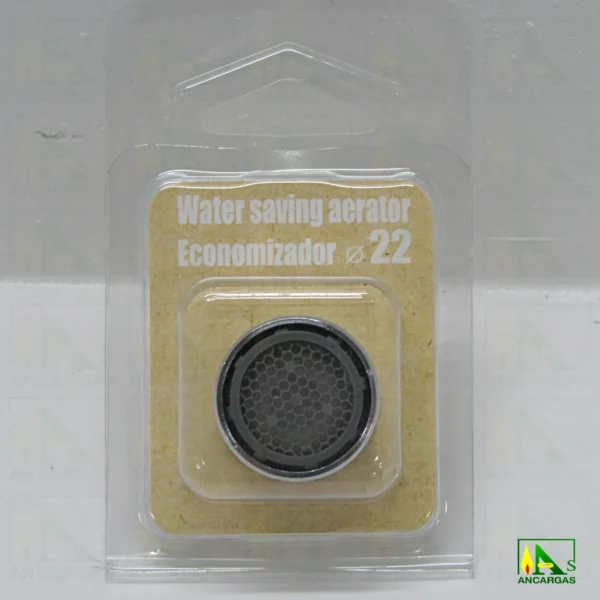 Atomizador economizador de agua de rosca hembra Ø22 - Imagen Web de Ancargas ©