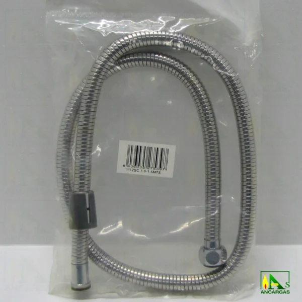 Flexo de ducha inox. extensible metálico - Imagen Web de Ancargas ©