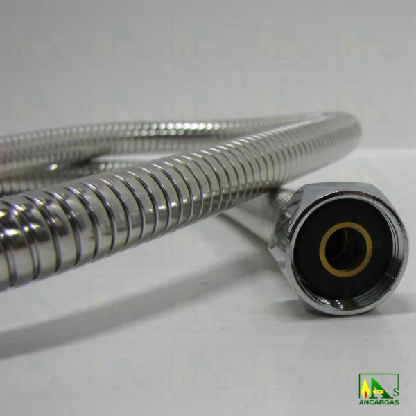 Flexo de ducha inox. extensible metálico - Imagen Web de Ancargas ©