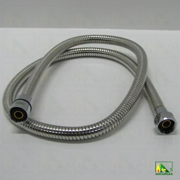 Flexo de ducha inox. extensible metálico - Imagen Web de Ancargas ©
