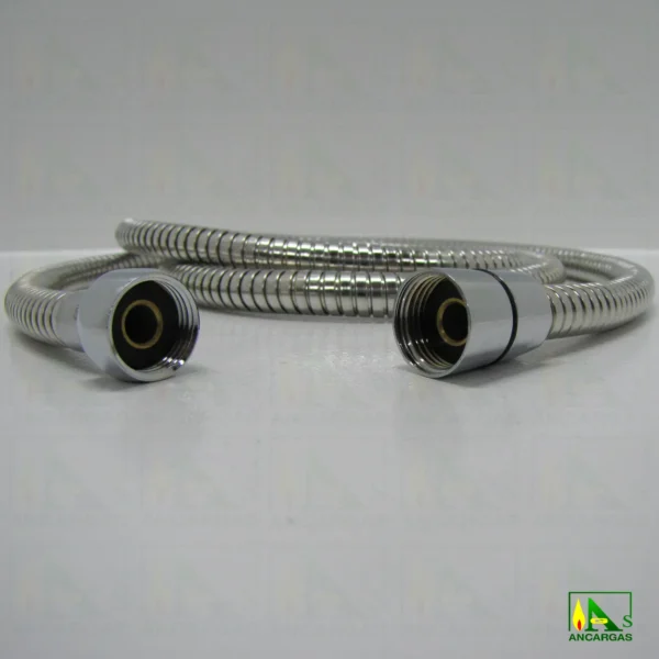 Flexo de ducha inox. extensible metálico - Imagen Web de Ancargas ©