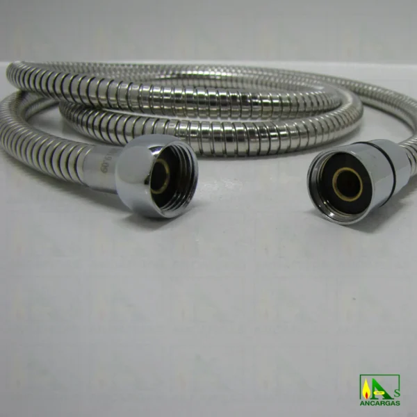 Flexo de ducha inox. extensible metálico - Imagen Web de Ancargas ©