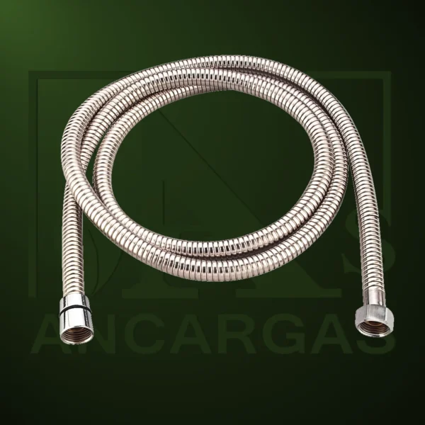 Flexo de ducha inox. extensible metálico - Imagen Web de Ancargas ©