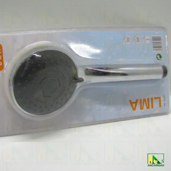 Mango de ducha Lima con 3 posiciones en blíster - Imagen Web de Ancargas ©