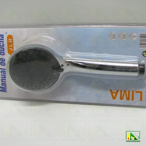 Mango de ducha Lima con 3 posiciones en blíster - Imagen Web de Ancargas ©