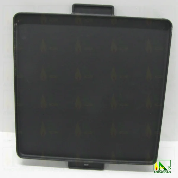 Plancha grill de hierro fundido para quemadores atmosféricos 38cm x 38cm - Imagen Web de Ancargas ©