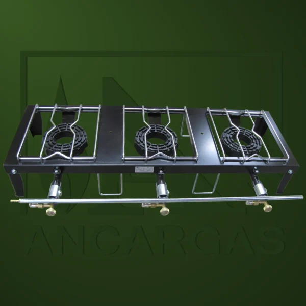 Quemador atmosférico de 3 fuegos SIN termopar - Imagen Web de Ancargas ©