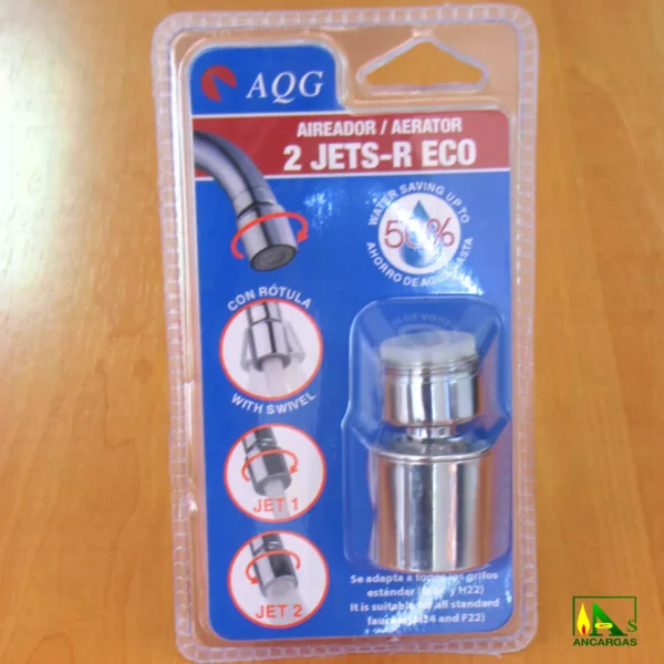 Aereador Economizador de Agua con rotula - Imagen Web de Ancargas ©