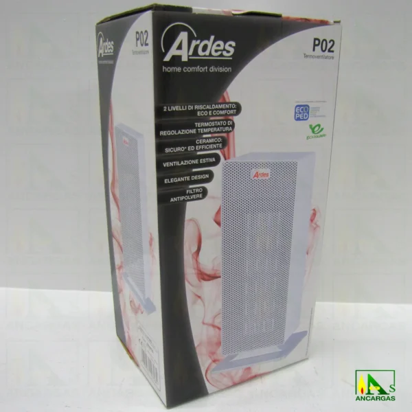 Ardes termoventilador Square Blanco - Imagen Web de Ancargas ©