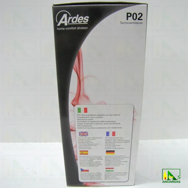 Ardes termoventilador Square Blanco - Imagen Web de Ancargas ©
