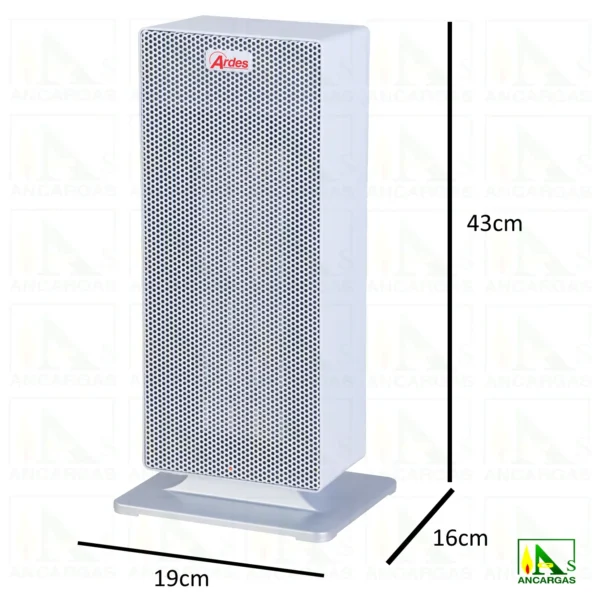 Ardes termoventilador Square Blanco - Imagen Web de Ancargas ©