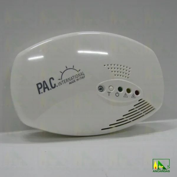 Detector de gas - propano-butano gas natural - Imagen Web de Ancargas ©