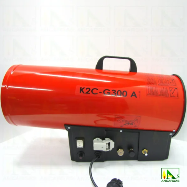 Generador de aire caliente para butano-propano 32078 Kcalh caudal 1000 m³h - Imagen Web de Ancargas ©