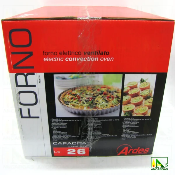 Ardes Horno de convección 26L 1500W - Imagen Web de Ancargas ©