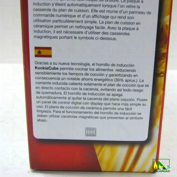 Ardes Placa Induccion Kookie ar1f62i - Imagen Web de Ancargas ©