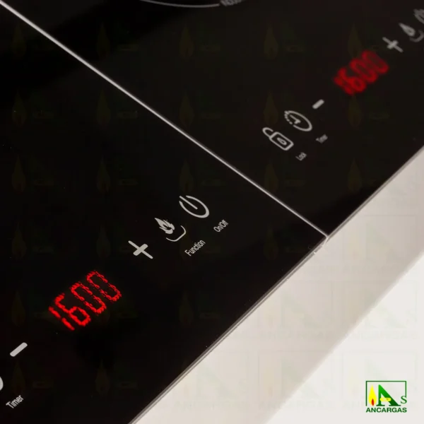 Ardes Kookie Duo - Placa de inducción Doble 3500W - Imagen Web de Ancargas ©