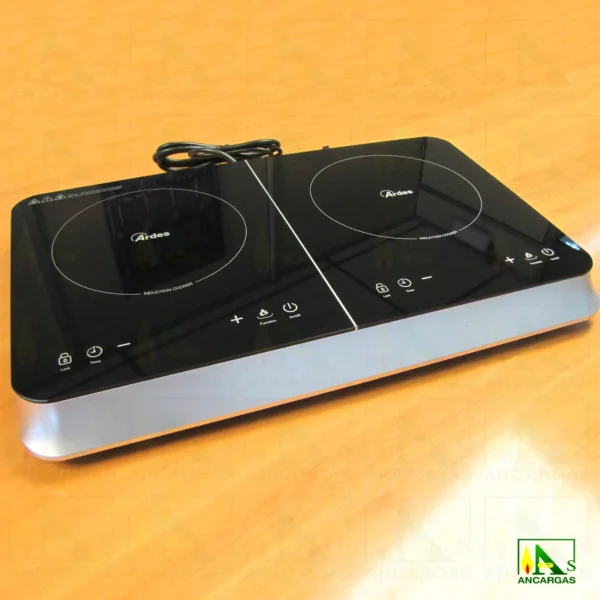 Ardes Kookie Duo - Placa de inducción Doble 3500W - Imagen Web de Ancargas ©