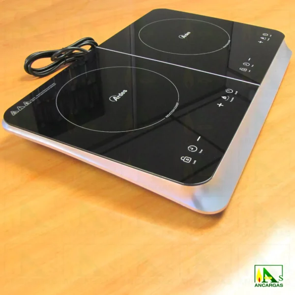 Ardes Kookie Duo - Placa de inducción Doble 3500W - Imagen Web de Ancargas ©
