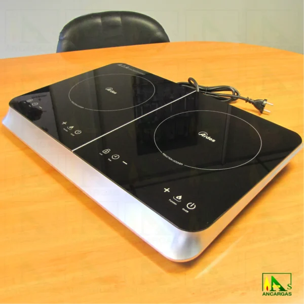 Ardes Kookie Duo - Placa de inducción Doble 3500W - Imagen Web de Ancargas ©