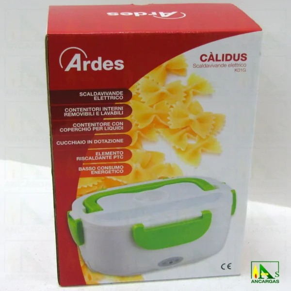 Ardes Calidus Fiambrera Eléctrica ar1k01g - Imagen Web de Ancargas ©
