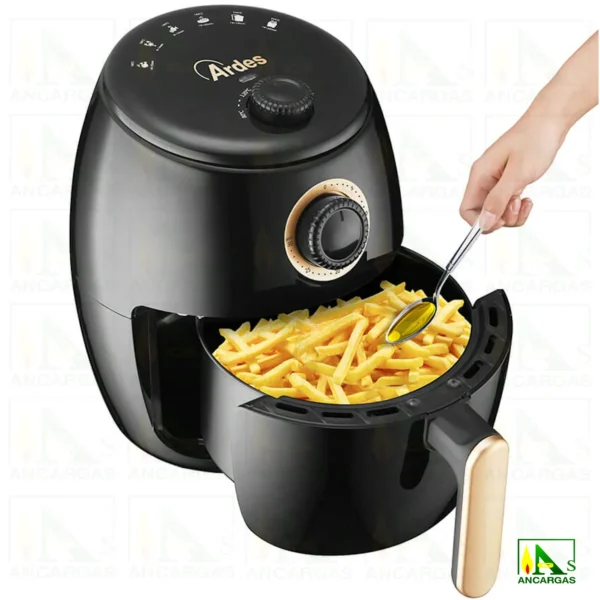Freidora Eldorada Mini de 2L 1000W - Imagen Web de Ancargas ©