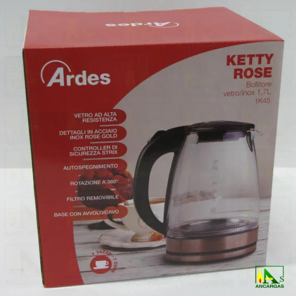 Ardes Ketty Rose Hervidor ar1k45 - Imagen Web de Ancargas ©