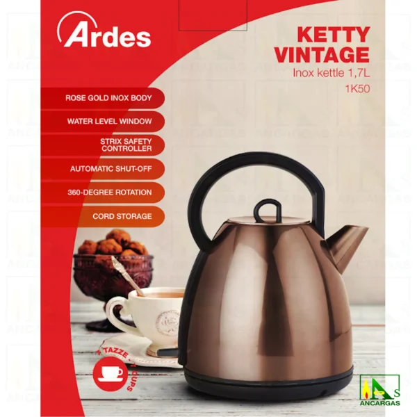 Ardes Ketty Vintage Hervidor ar1k50 - Imagen Web de Ancargas ©