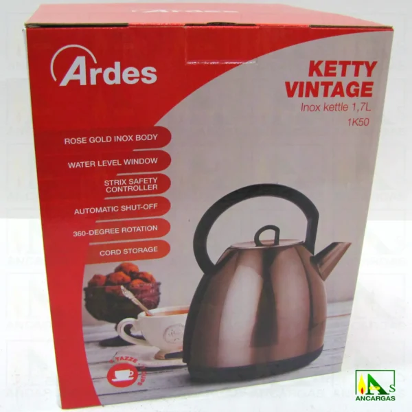 Ardes Ketty Vintage Hervidor ar1k50 - Imagen Web de Ancargas ©