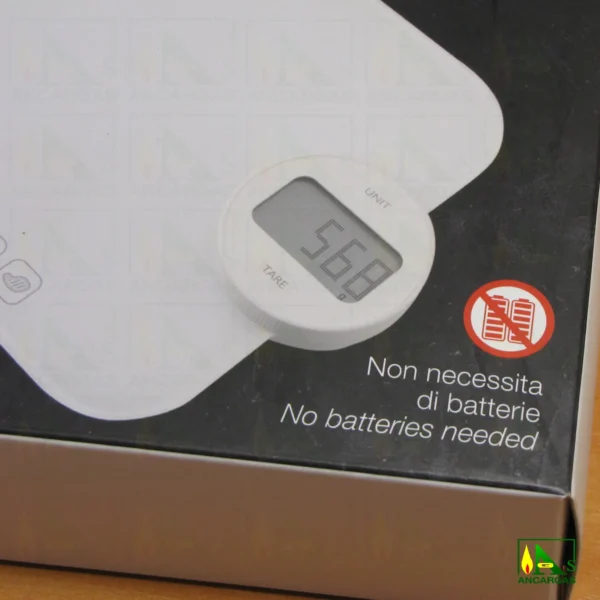 Ardes Báscula de cocina ENERGA - SIN PILAS - Imagen Web de Ancargas ©