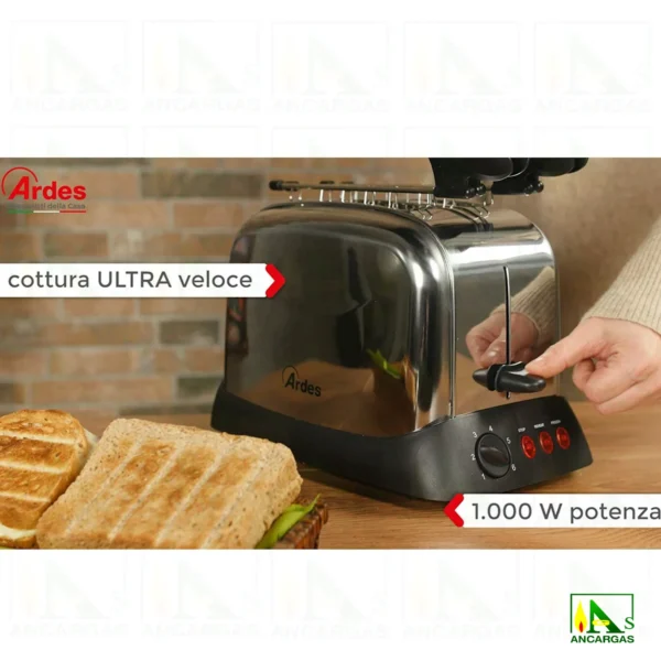 Ardes Tostadora Inox - Imagen Web de Ancargas ©