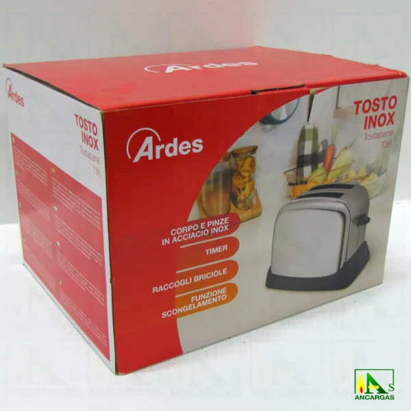 Ardes Tostadora Inox - Imagen Web de Ancargas ©