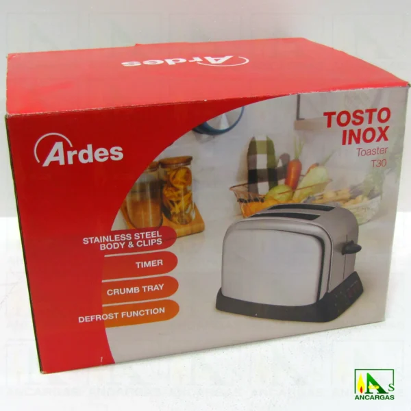 Ardes Tostadora Inox - Imagen Web de Ancargas ©
