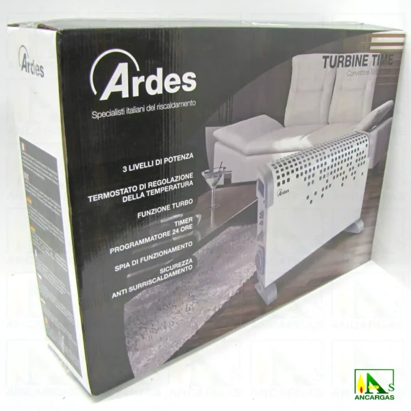 Ardes Calefactor de Convección Turbine Time - Imagen Web de Ancargas ©