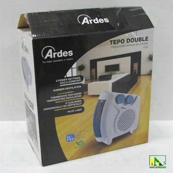 Ardes Calentador Tepo Double - Imagen Web de Ancargas ©