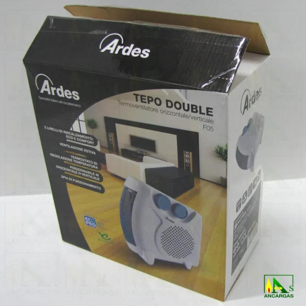 Ardes Calentador Tepo Double - Imagen Web de Ancargas ©